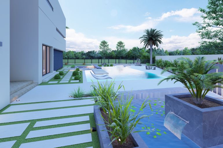 Professional house painting service enhancing home beauty in Dubai Hills Estate, Dubai
