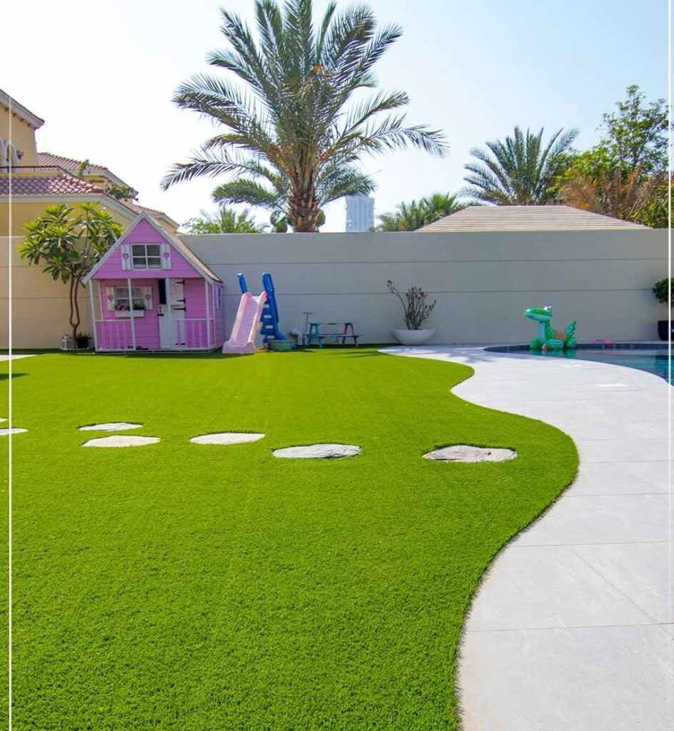 Professional villa painting with vibrant colors and smooth finish in Jumeirah Golf Estates Dubai