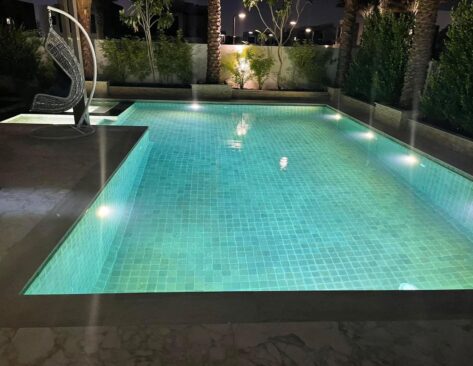 pool heater maintaining ideal water temperature for swimming comfort
